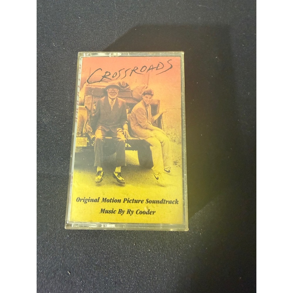 Ry Cooder Crossroads Soundtrack Cassette Tape Clear Excellent 1986 Blues Movie